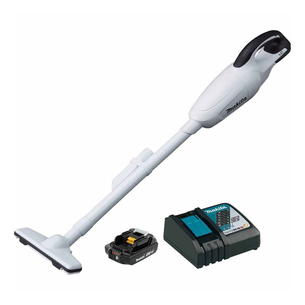 Sell your used Makita tools – Get cash for Makita XLC02RB1W 18V Compact Li-Ion Brushless Cordless Vacuum Kit at WeBuyTool.com