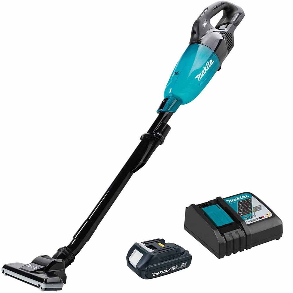 Sell your used Makita tools – Get cash for Makita XLC09R1B 18V LXT Lithium-ion Compact Brushless Cordless 4-Speed Vacuum Kit, w/ Push Button (2.0Ah) at WeBuyTool.com