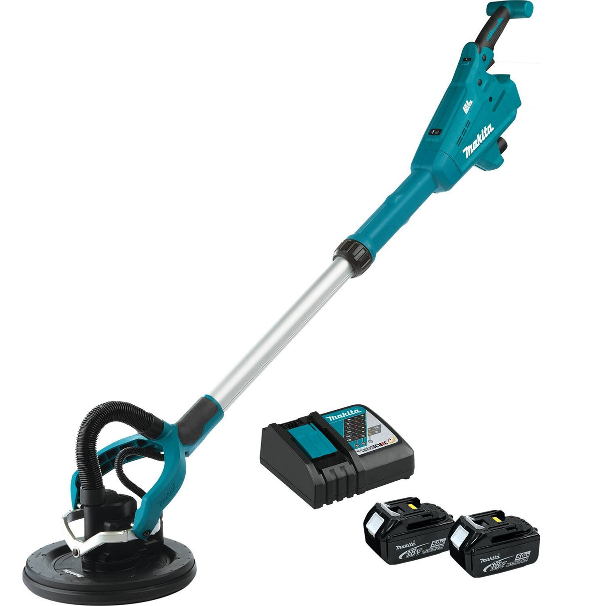 Sell your used Makita tools – Get cash for Makita XLS01TX1 18V LXT Lithium-Ion Brushless Cordless 9" Drywall Sander Kit, AWS Capable (5.0Ah) at WeBuyTool.com