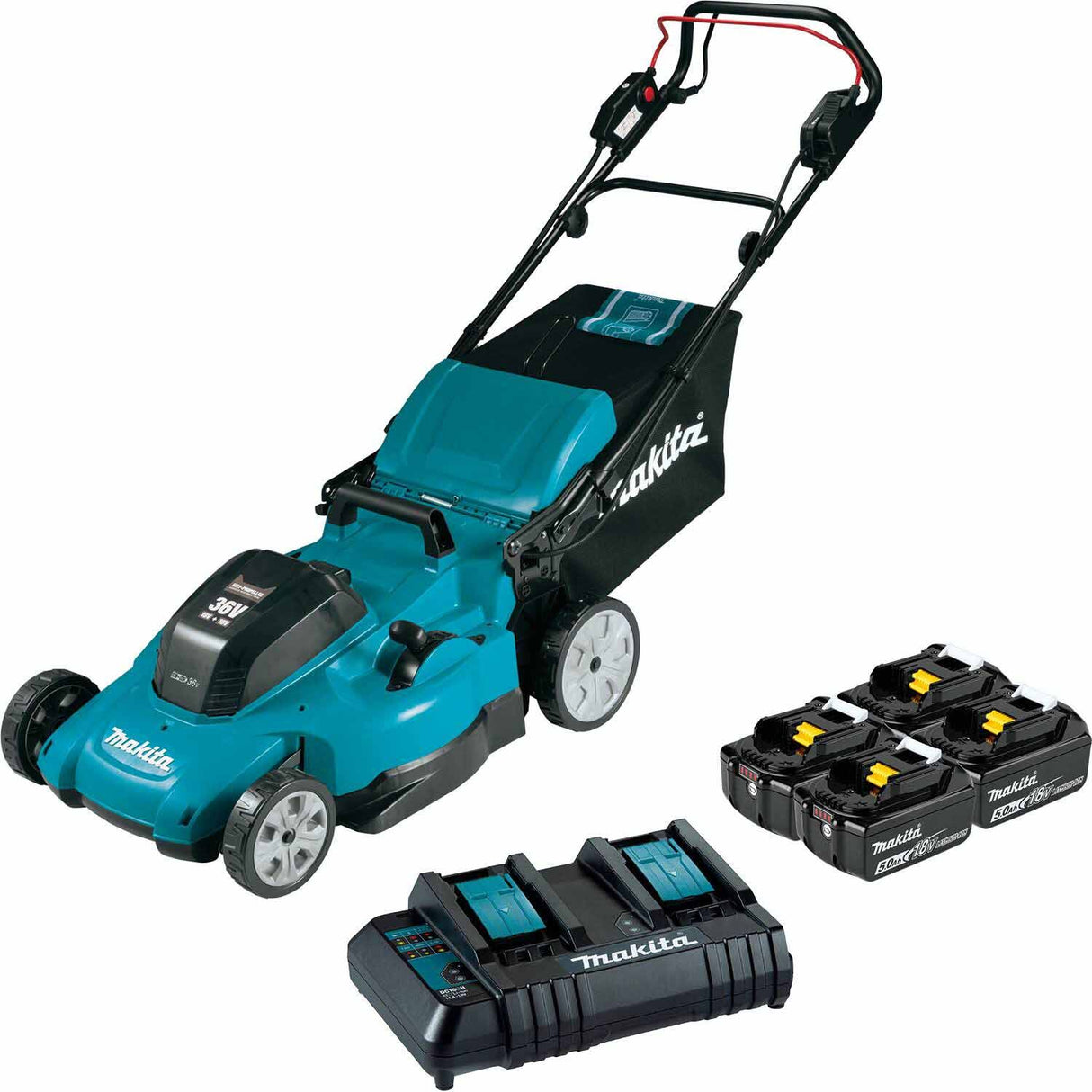 Sell your used Makita tools – Get cash for Makita XML11CT1 36V (18V X2) LXT® 21" Self-Propelled Lawn Mower Kit at WeBuyTool.com