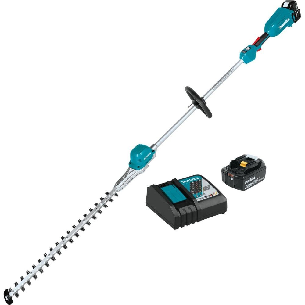 Sell your used Makita tools – Get cash for Makita XNU02T 18V LXT Lithium-Ion Brushless Cordless 24" Pole Hedge Trimmer Kit (5.0Ah) at WeBuyTool.com