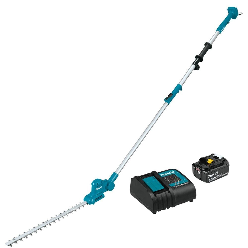 Sell your used Makita tools – Get cash for Makita XNU05SM1 18V LXT Lithium-Ion Cordless 18" Telescoping Articulating Pole Hedge Trimmer Kit (4.0Ah) at WeBuyTool.com