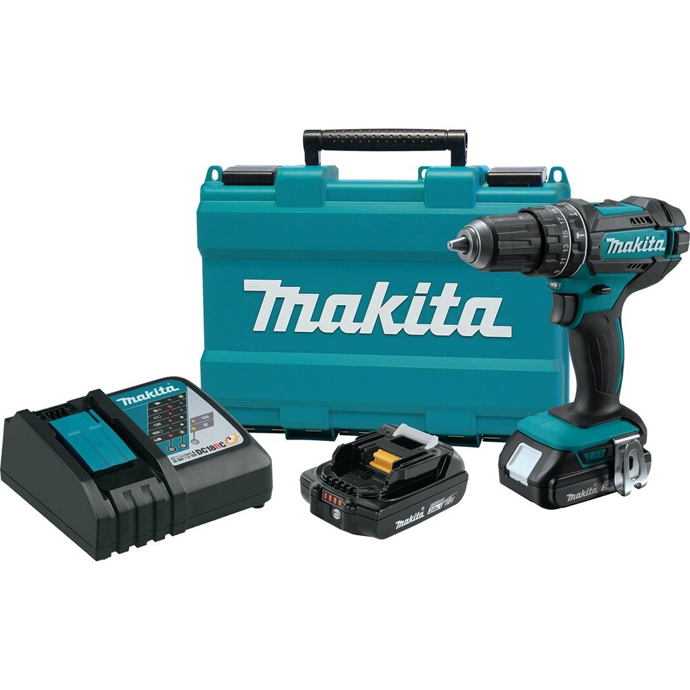Sell your used Makita tools – Get cash for Makita XPH10R 18V Li-Ion 1/2" Hammer Drill/Driver Kit at WeBuyTool.com
