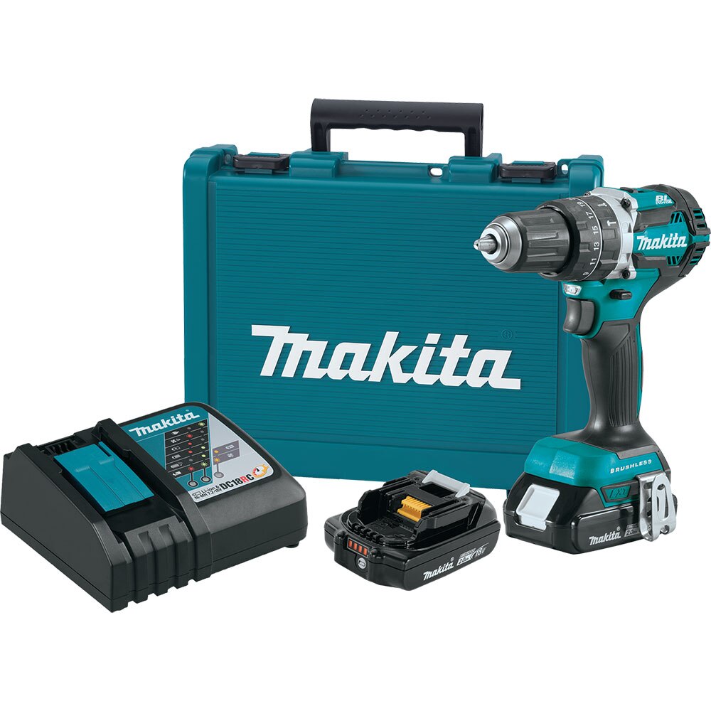 Sell your used Makita tools – Get cash for Makita XPH12R 18V LXT Compact 1/2" Hammer Driver-Drill Kit (2.0Ah) at WeBuyTool.com