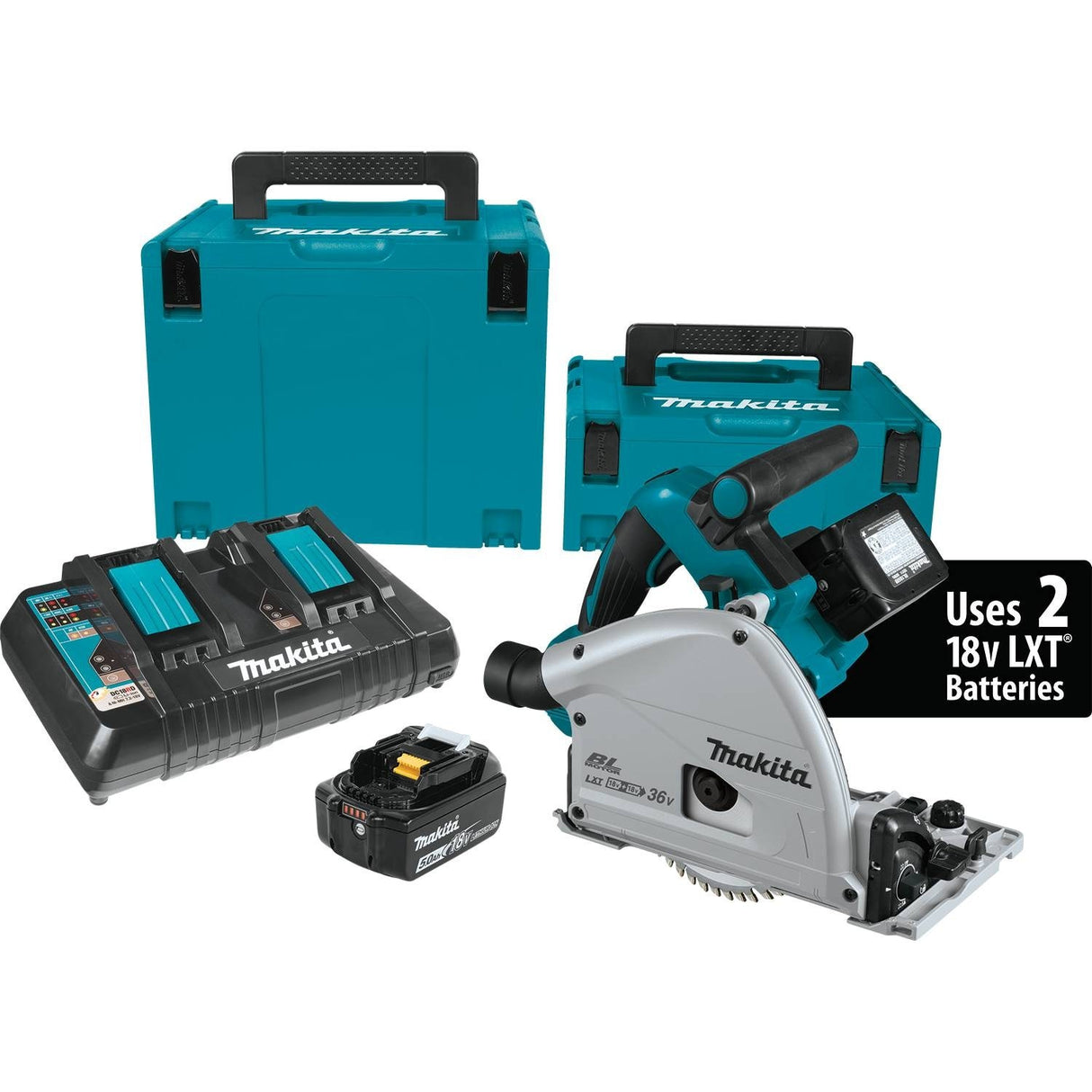 Sell your used Makita tools – Get cash for Makita XPS01PTJ 18V X2 LXT (36V) Brushless 6-1/2" Plunge Circular Saw Kit at WeBuyTool.com