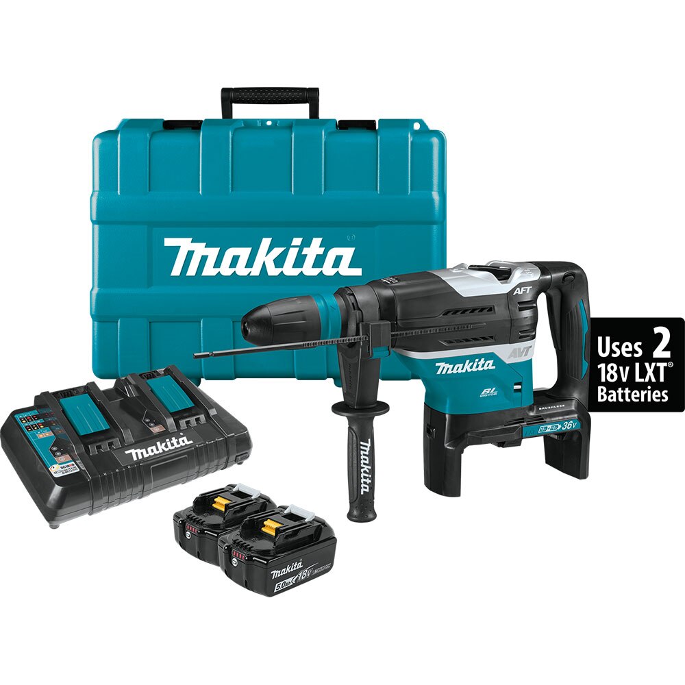 Sell your used Makita tools – Get cash for Makita XRH07PTUN 18V X2 LXT 1-9/16" Rotary Hammer Kit, SDS-MAX (5.0Ah) at WeBuyTool.com