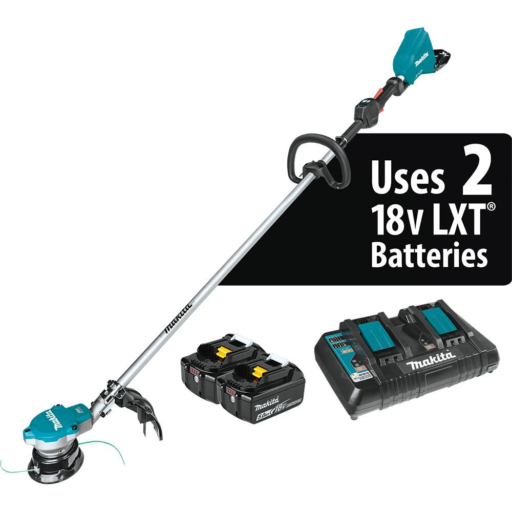 Sell your used Makita tools – Get cash for Makita XRU15PT 18V X2 LXT Brushless Cordless String Trimmer Kit (5.0Ah) at WeBuyTool.com