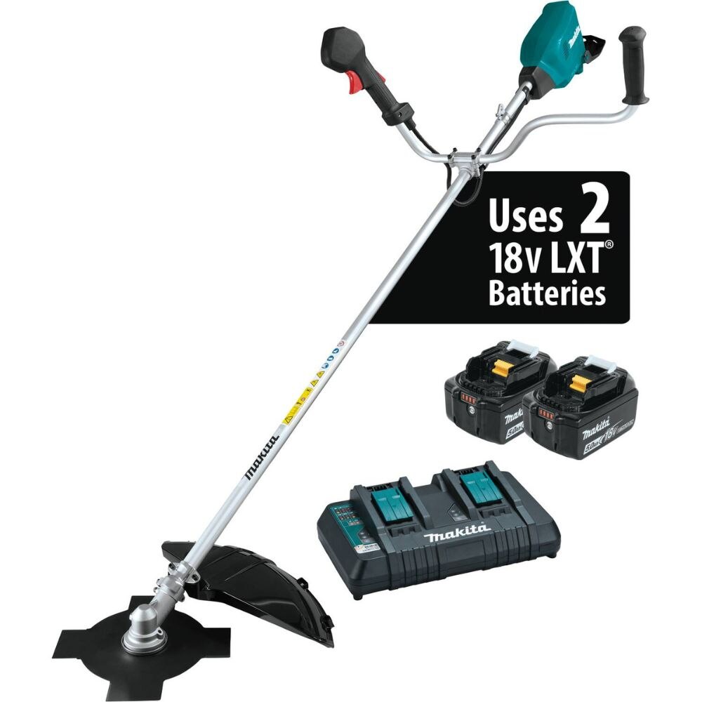 Sell your used Makita tools – Get cash for Makita XRU16PT 36V (18V X2) LXT Brushless Brush Cutter Kit, dual port charger (5.0Ah) at WeBuyTool.com