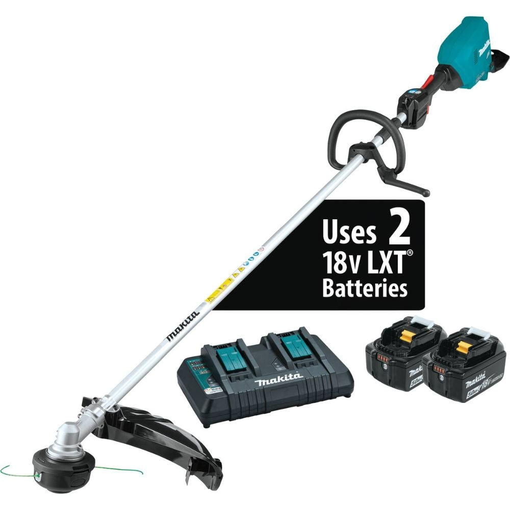 Sell your used Makita tools – Get cash for Makita XRU17PT 36V (18V X2) LXT Brushless String Trimmer Kit, dual port charger (5.0Ah) at WeBuyTool.com