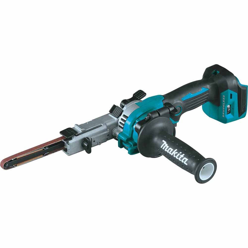 Sell your used Makita tools – Get cash for Makita XSB01Z 18V LXT Lithium-Ion Brushless Cordless 3/8" x 21" Detail Belt Sander (Tool Only) at WeBuyTool.com