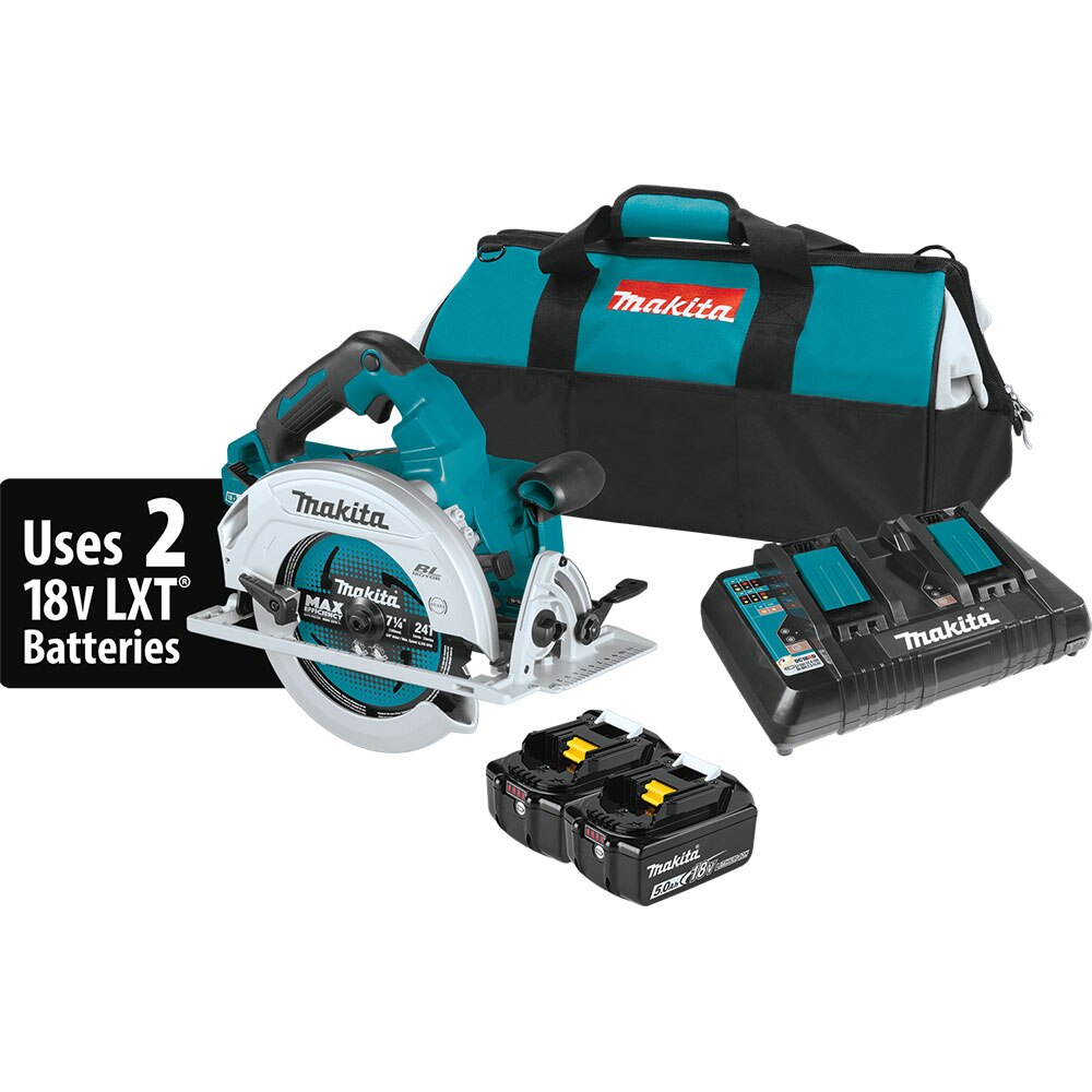 Sell your used Makita tools – Get cash for Makita XSH07PTU 18V X2 LXT 7-1/4" Circular Saw Kit (5.0Ah) at WeBuyTool.com