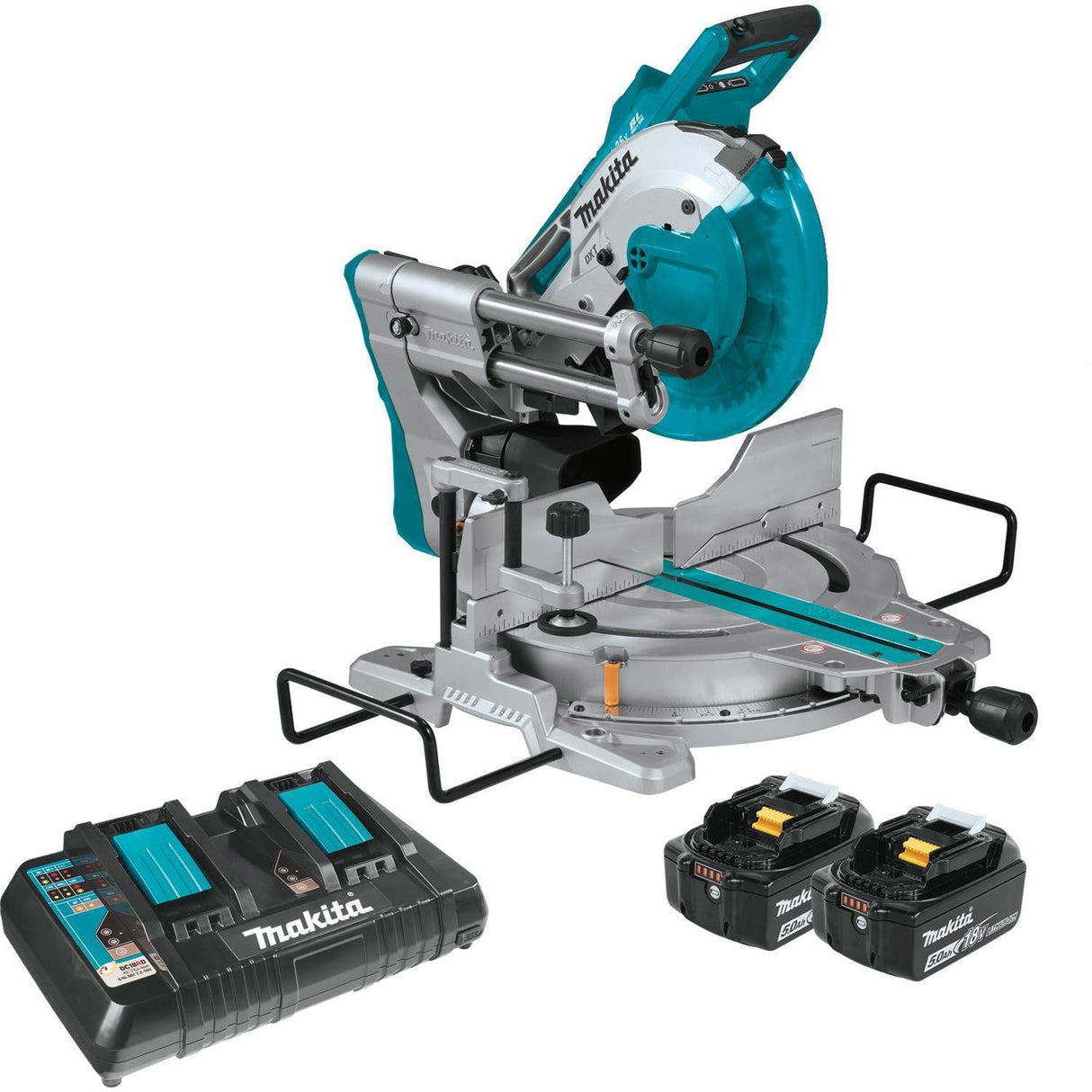Sell your used Makita tools – Get cash for Makita XSL06PT 18V X2 LXT (36V) 10" Dual-Bevel Sliding Compound Miter Saw at WeBuyTool.com