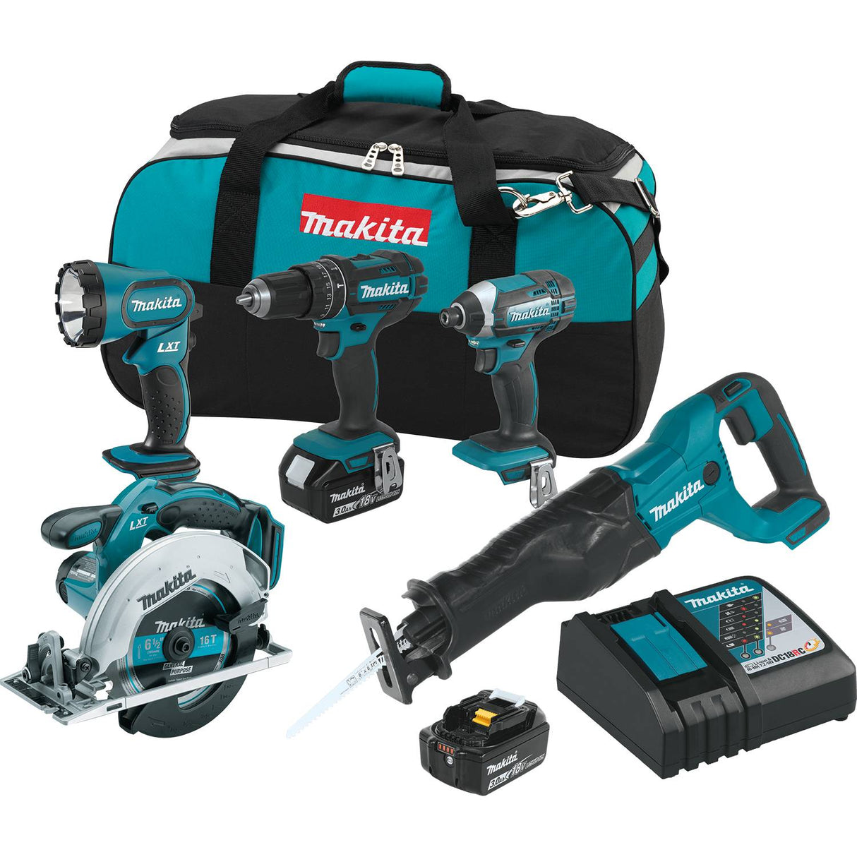 Sell your used Makita tools – Get cash for Makita XT505 18V LXT Lithium-Ion Cordless 5 Piece Kit at WeBuyTool.com