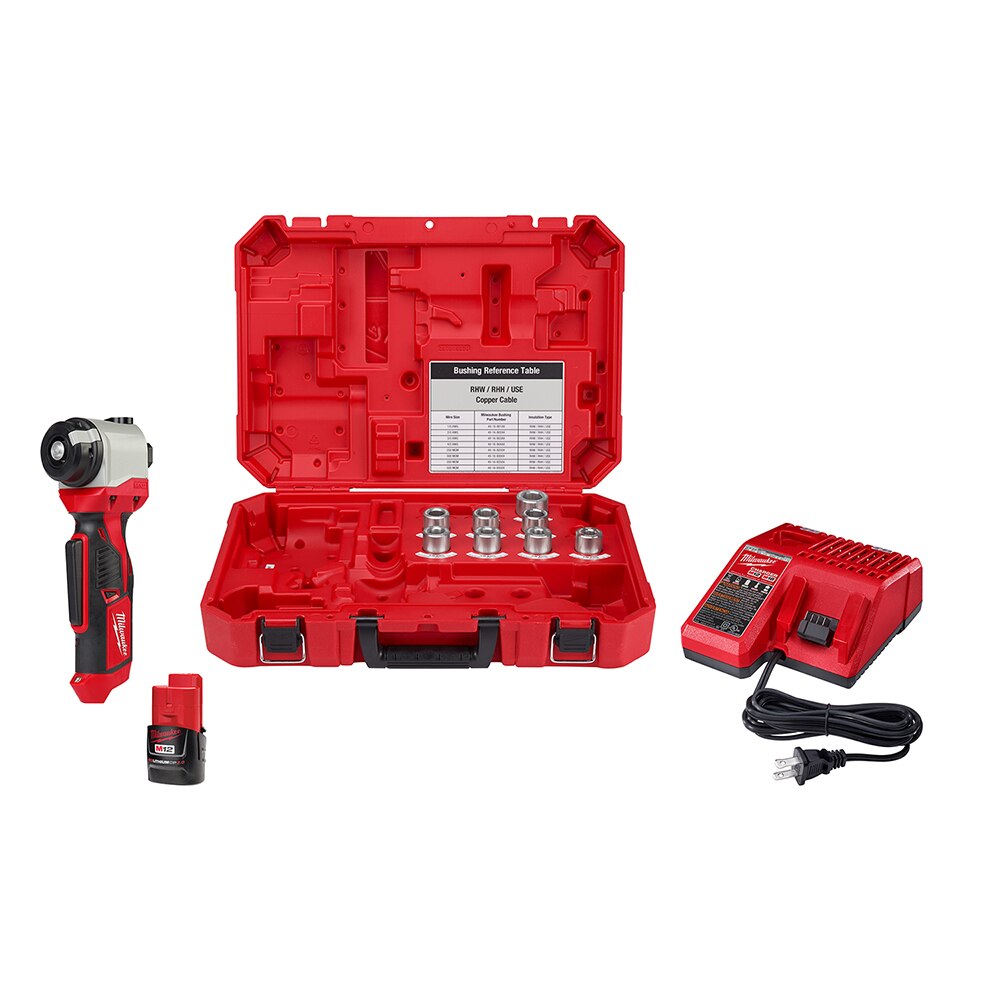 Sell your used Milwaukee tools – Get cash for Milwaukee 2435X-21 M12 Cable Stripper Kit for Cu RHW / RHH / USE at WeBuyTool.com