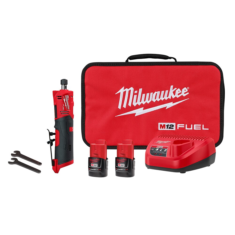 Sell your used Milwaukee tools – Get cash for Milwaukee 2486-22 M12 FUEL Straight Die Grinder, 2 Battery Kit at WeBuyTool.com