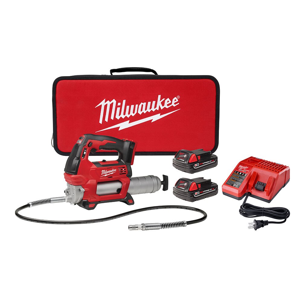 Sell your used Milwaukee tools – Get cash for Milwaukee 2646-22CT M18 2-Speed Grease Gun (2 Battery) at WeBuyTool.com
