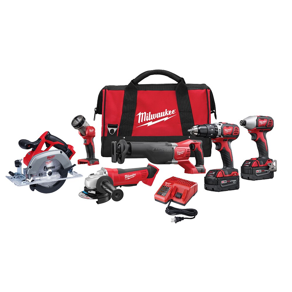 Sell your used Milwaukee tools – Get cash for Milwaukee 2696-26 M18™ 6 - Tool Combo Kit at WeBuyTool.com