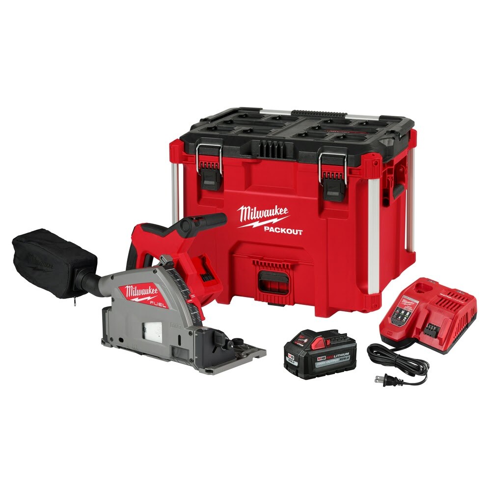 Sell your used Milwaukee tools – Get cash for Milwaukee 2831-21 M18 FUEL 6-1/2" Plunge Track Saw Kit at WeBuyTool.com