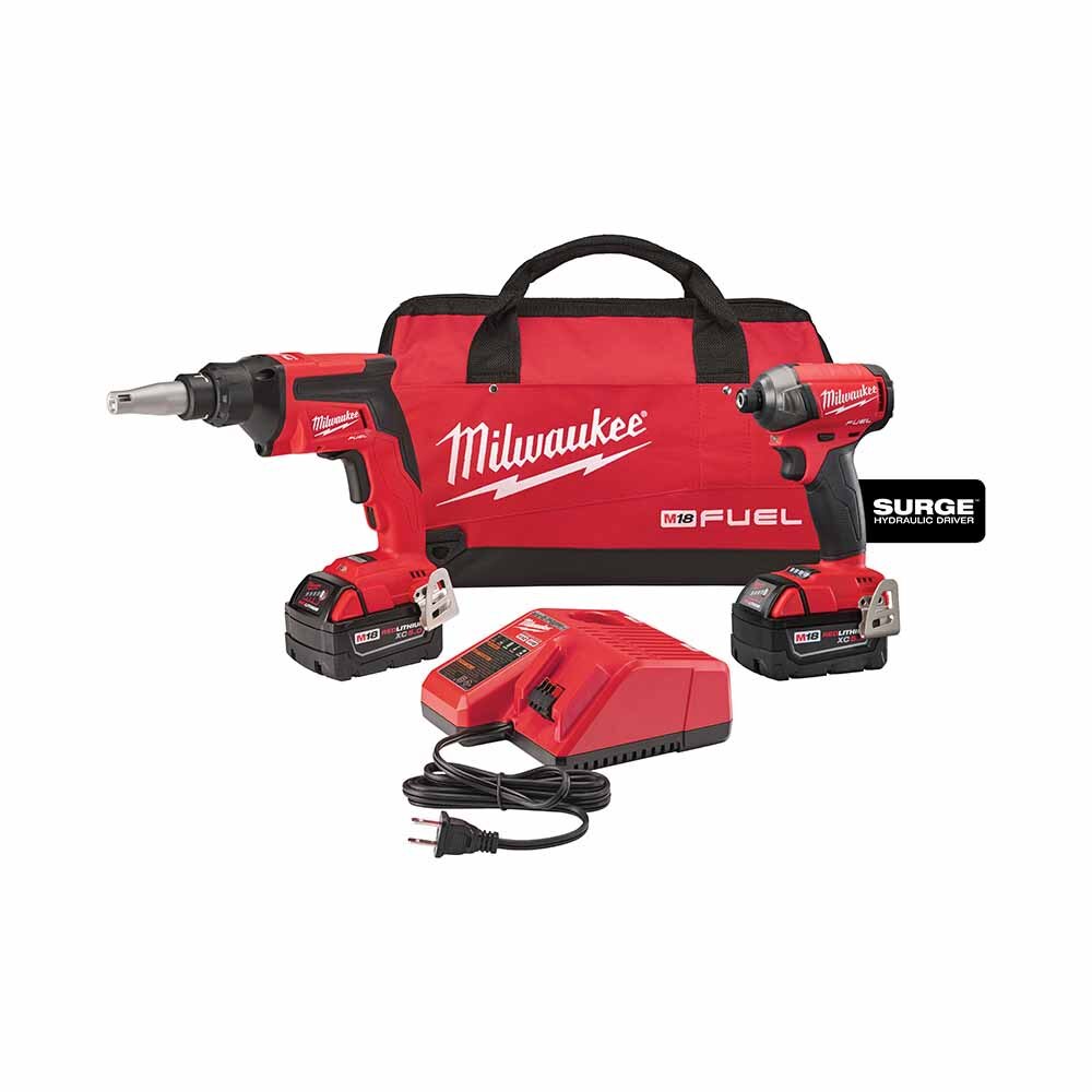 Sell your used Milwaukee tools – Get cash for Milwaukee 2896-22 M18 FUEL Drywall Screw Gun / Impact Combo Kit with XC Batteries at WeBuyTool.com