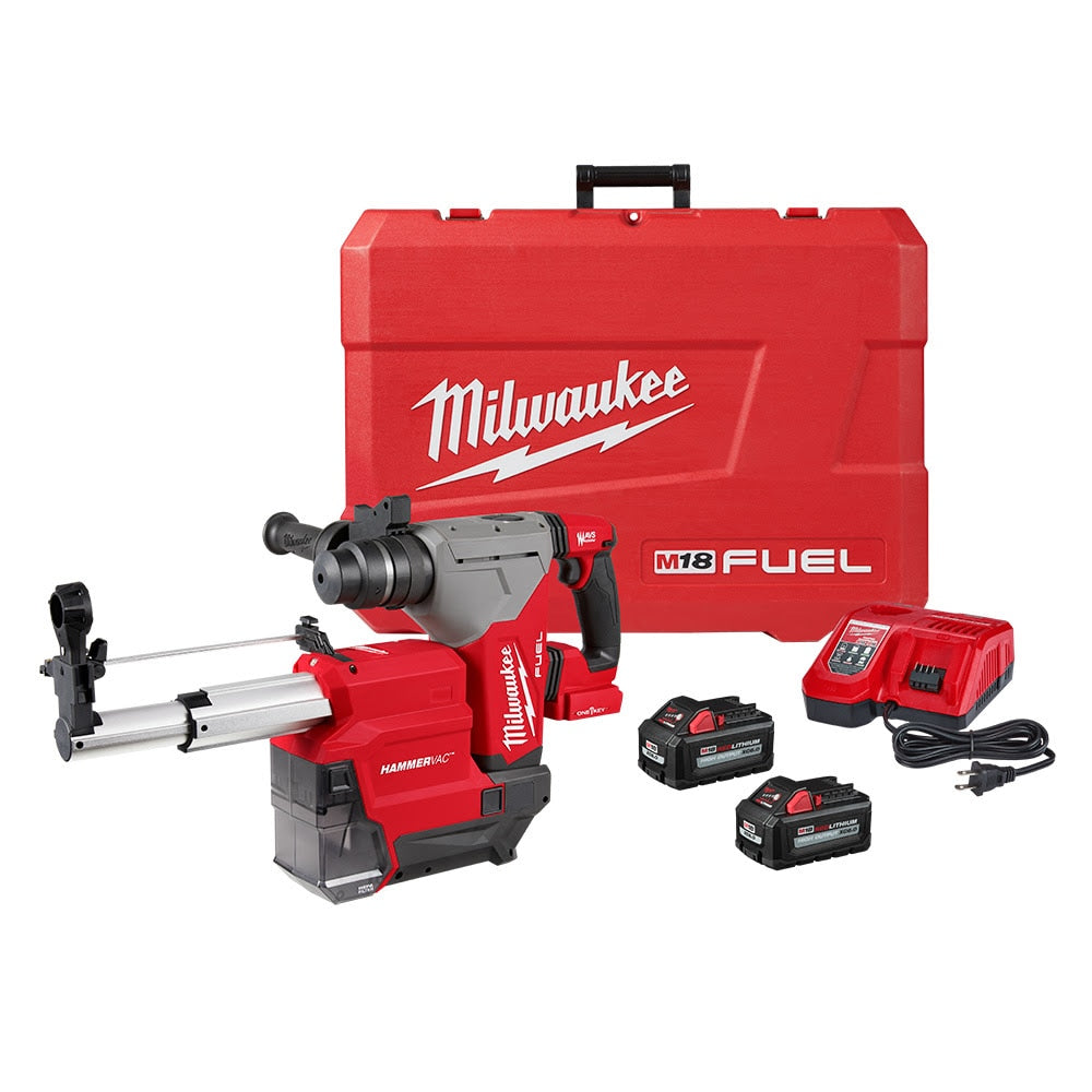 Sell your used Milwaukee tools – Get cash for Milwaukee 2915-22DE M18 FUEL 1-1/8” SDS Plus Rotary Hammer Kit With Dedicated Dust Extractor - (2) XC6.0 Battery Pack at WeBuyTool.com