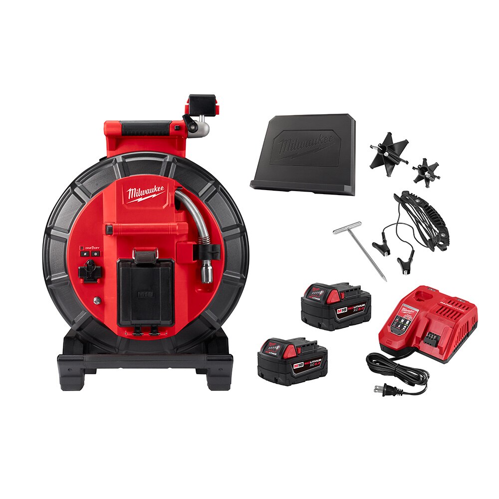 Sell your used Milwaukee tools – Get cash for Milwaukee 2973-22 M18™ 120’ Pipeline Inspection Camera Reel System Kit w/ Two Batteries and Charger at WeBuyTool.com