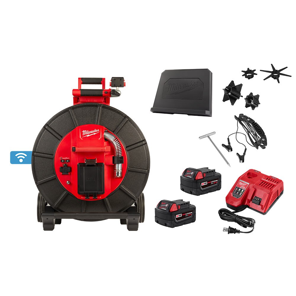 Sell your used Milwaukee tools – Get cash for Milwaukee 3974-22 M18 200' Stiff Modular Pipeline Inspection System at WeBuyTool.com