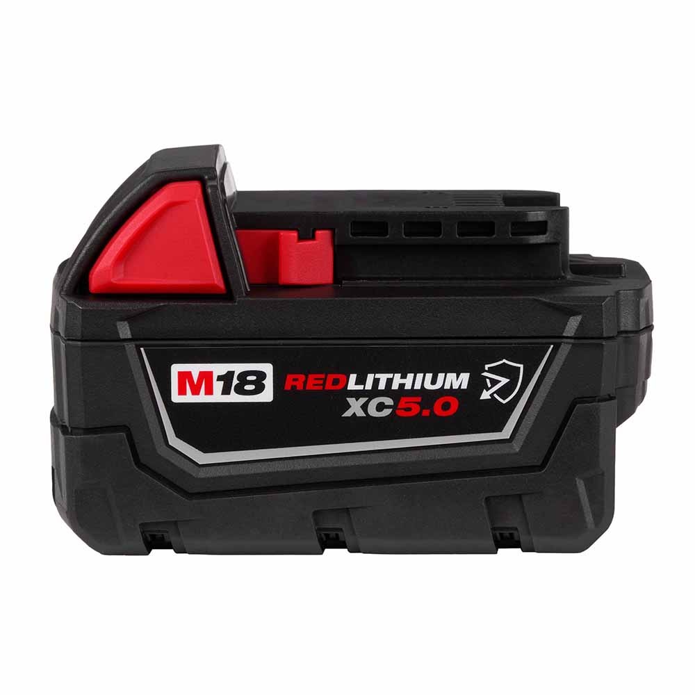 Sell your used Milwaukee tools – Get cash for Milwaukee 48-11-1850R M18 Redlithium XC5.0 Resistant Battery at WeBuyTool.com