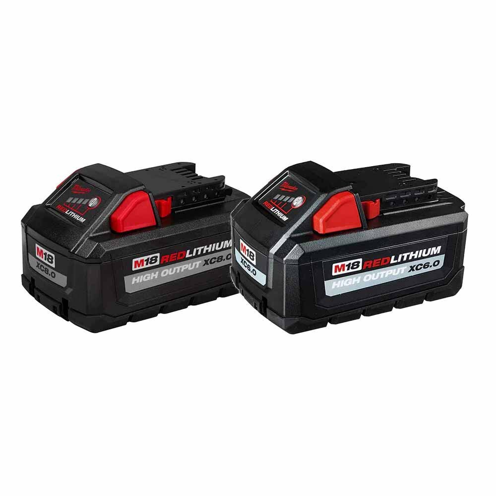 Sell your used Milwaukee tools – Get cash for Milwaukee 48-11-1868 M18 18-Volt Lithium-Ion HIGH OUTPUT XC 8.0 Ah and 6.0 Ah Battery (2-Pack) at WeBuyTool.com