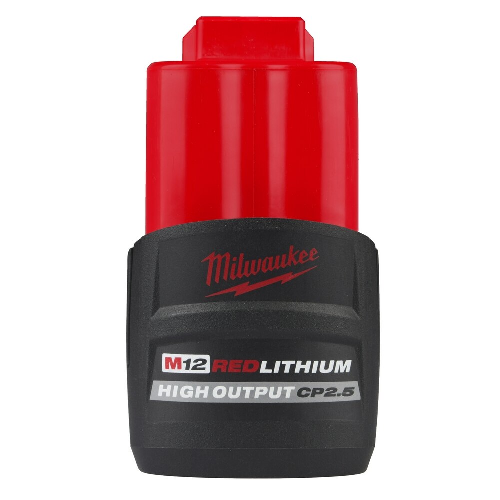Sell your used Milwaukee tools – Get cash for Milwaukee 48-11-2425 M12 REDLITHIUM HIGH OUTPUT CP2.5 Battery Pack at WeBuyTool.com