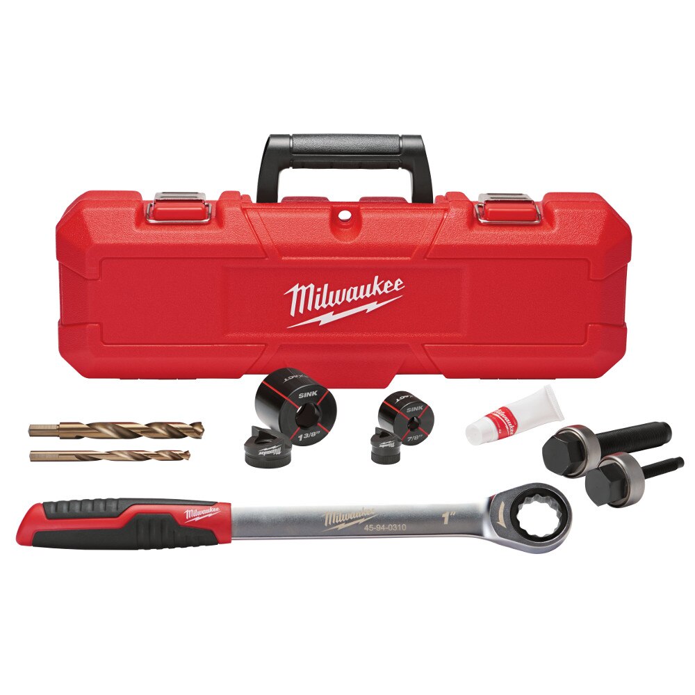 Sell your used Milwaukee tools – Get cash for Milwaukee 49-16-2702 EXACT 1-3/8" SINK Knockout Set at WeBuyTool.com