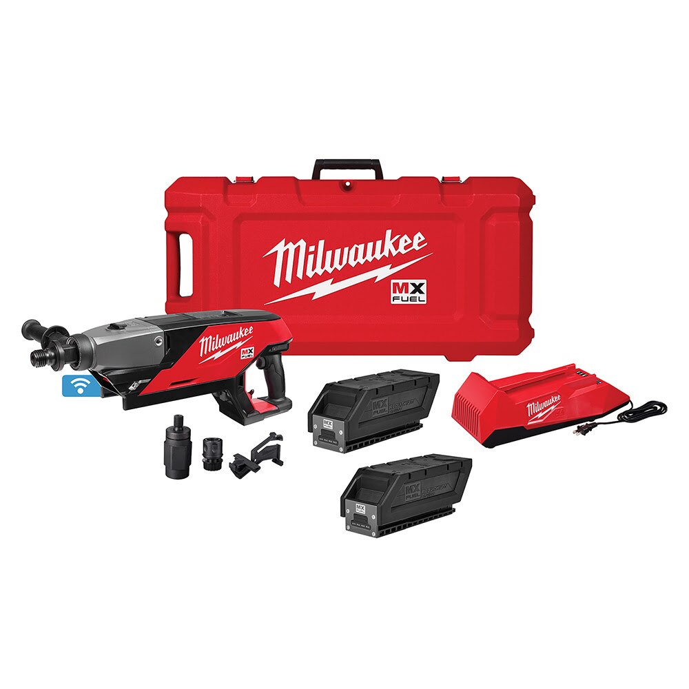 Sell your used Milwaukee tools – Get cash for Milwaukee MXF301-2CP MX FUEL Handheld Concrete Core Drill Kit w/ Two Batteries and Charger at WeBuyTool.com