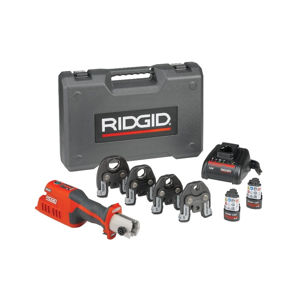 Sell your used Ridgid tools – Get cash for Ridgid 57378 RP241 RP 241 Compact Press Tool Kit with 1/2"-1" PureFlow Jaws at WeBuyTool.com