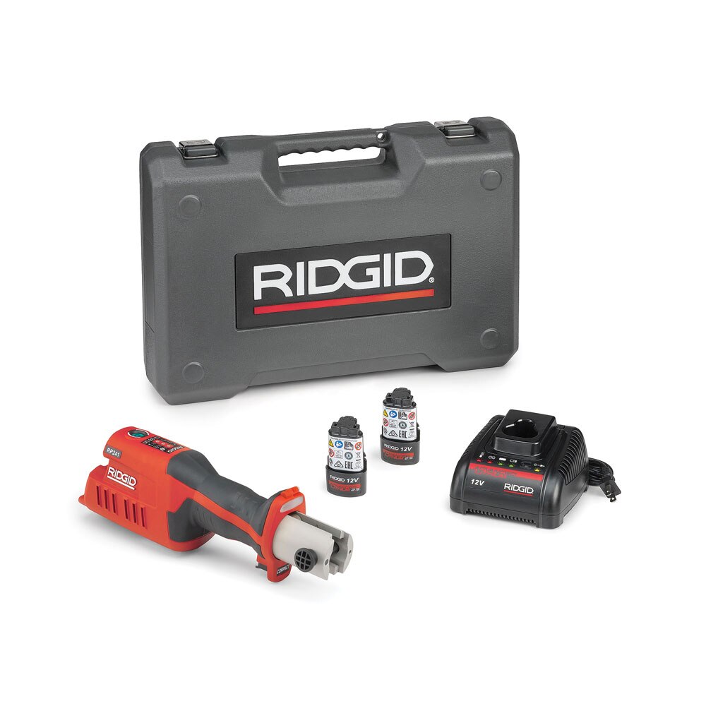 Sell your used Ridgid tools – Get cash for RIDGID 57383 RP241 RP 241 Compact Press Tool Kit without Jaws at WeBuyTool.com