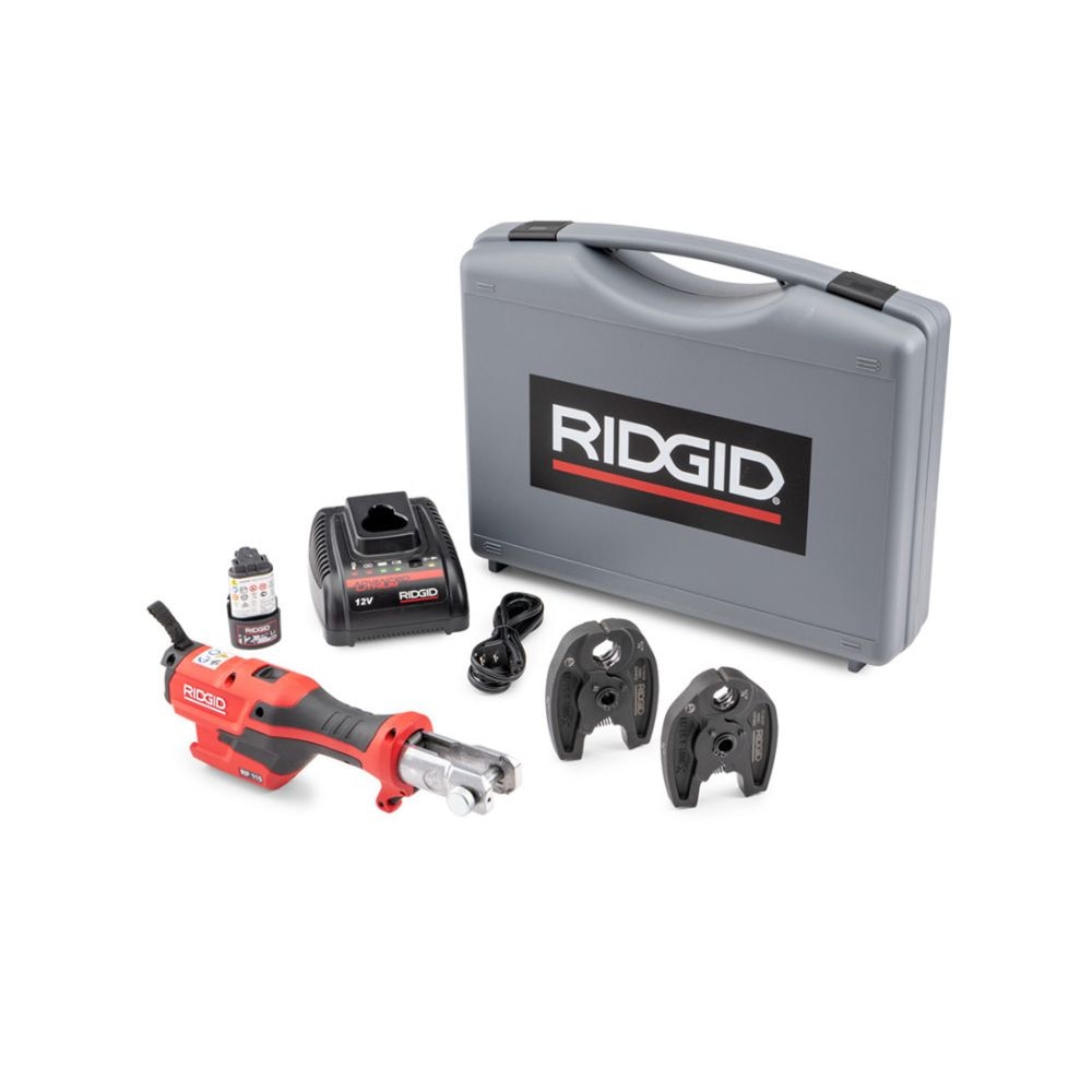 Sell your used Ridgid tools – Get cash for Ridgid 72553 RP115 RP 115 Battery Kit with ProPress Jaws (1/2" – 3/4") at WeBuyTool.com
