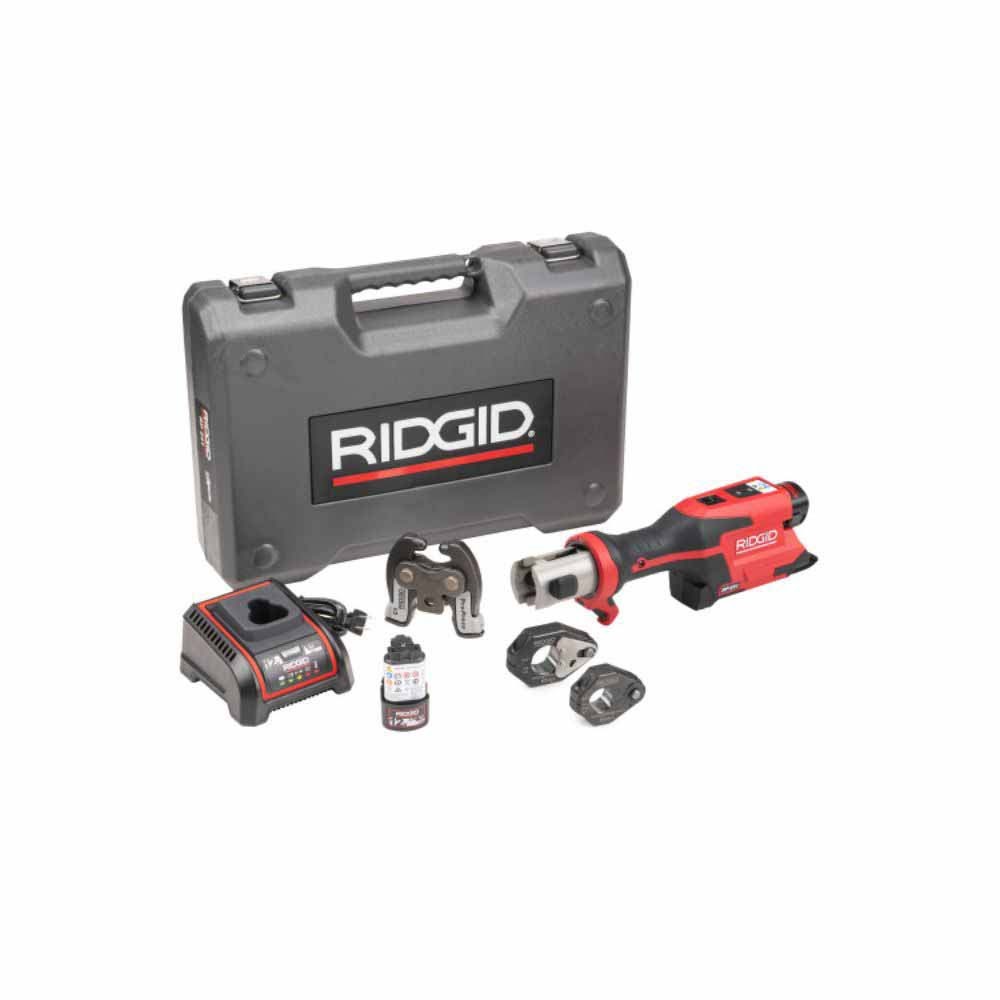 Sell your used Ridgid tools – Get cash for Ridgid 78218 RP251 RP 251 Press Tool Battery Kit (1/2"-3/4") Rings with C1 Actuator at WeBuyTool.com
