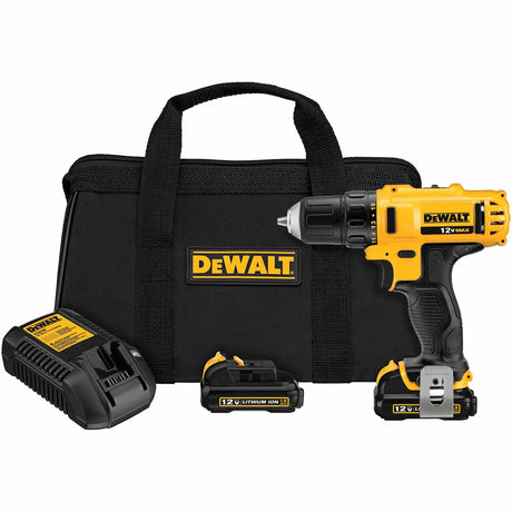 Sell your used Dewalt tools – Get cash for DeWalt DCD710S2 3/8" 12V MAX Cordless Drill/Driver Kit at WeBuyTool.com
