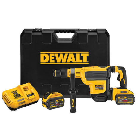 Sell your used Dewalt tools – Get cash for DeWalt DCH614X2 60V 1-3/4" SDS Max Brushless Combination Rotary Hammer Kit at WeBuyTool.com