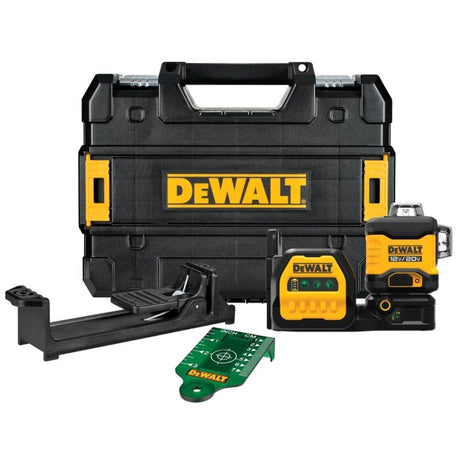 Sell your used Dewalt tools – Get cash for DEWALT DCLE34030G 20V/12V 3x360 Green Laser Kit (20V 2.0AH Battery) at WeBuyTool.com