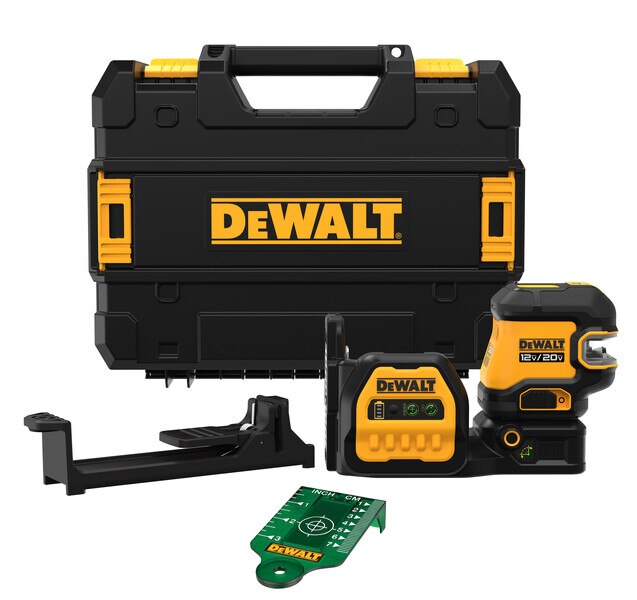 Sell your used Dewalt tools – Get cash for DEWALT DCLE34220GB 20V Cross line 2 Spot Combo Laser Bare Kit at WeBuyTool.com