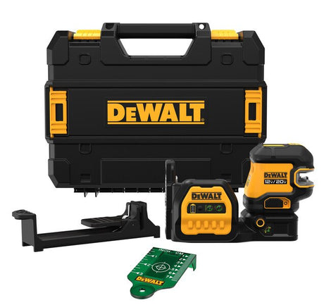Sell your used Dewalt tools – Get cash for DEWALT DCLE34220GB 20V Cross line 2 Spot Combo Laser Bare Kit at WeBuyTool.com