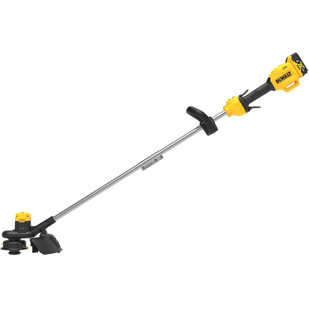 Sell your used Dewalt tools – Get cash for DeWalt DCST925M1 20V MAX 13' Cordless String Trimmer W/Charger &amp; 4AH Battery at WeBuyTool.com