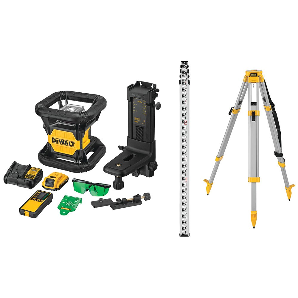 Sell your used Dewalt tools – Get cash for DeWalt DW079LGK 20V MAX Green Tough Rotary Laser Kit at WeBuyTool.com