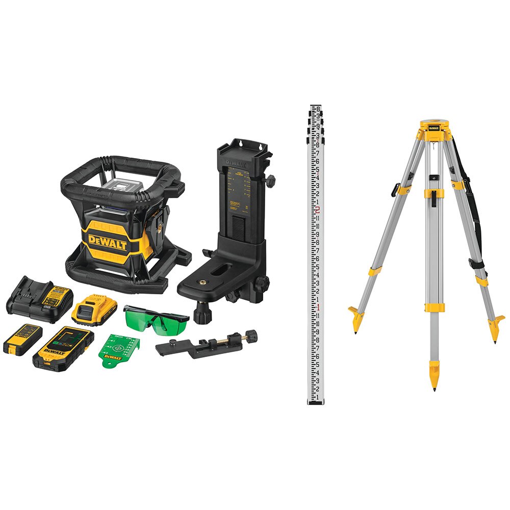 Sell your used Dewalt tools – Get cash for DeWalt DW080LGSK 20V MAX Tool Connect Green Tough Rotary Laser Kit at WeBuyTool.com
