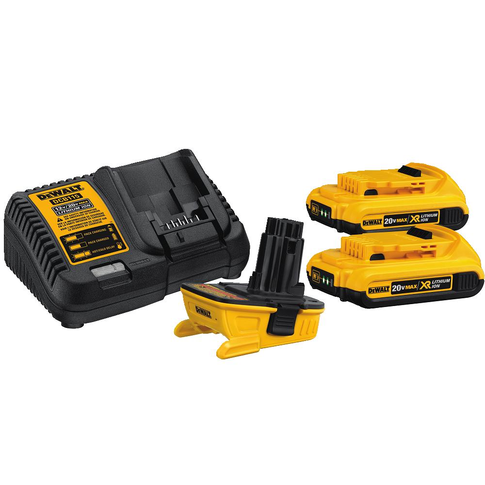 Sell your used Dewalt tools – Get cash for DeWalt DCA2203C 20V MAX Battery Adapter Kit for 18V Tools at WeBuyTool.com
