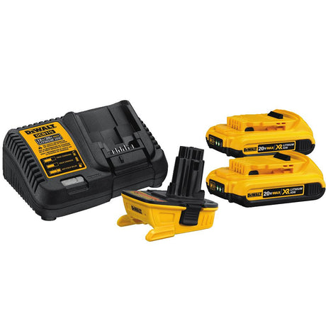 Sell your used Dewalt tools – Get cash for DeWalt DCA2203C 20V MAX Battery Adapter Kit for 18V Tools at WeBuyTool.com
