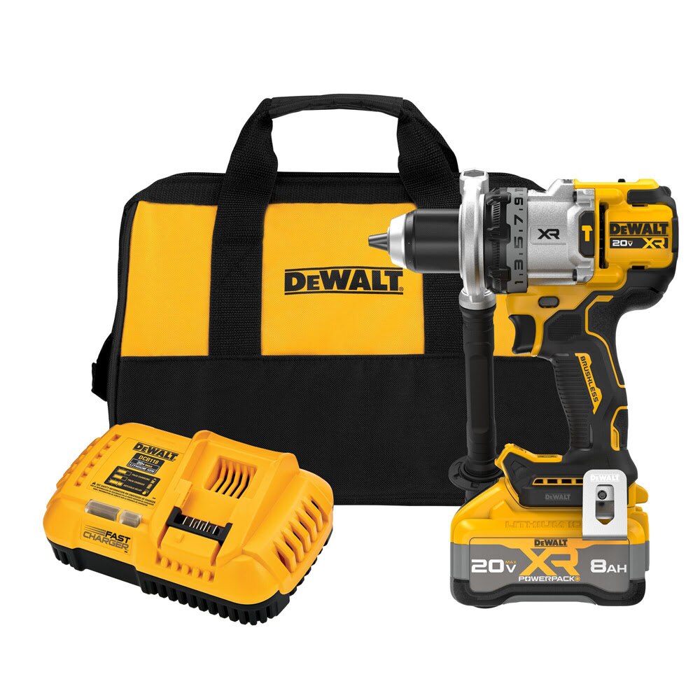 Sell your used Dewalt tools – Get cash for DeWalt DCD1007WW1 20V MAX XR Brushless Cordless 1/2 in. Hammer Drill Kit at WeBuyTool.com
