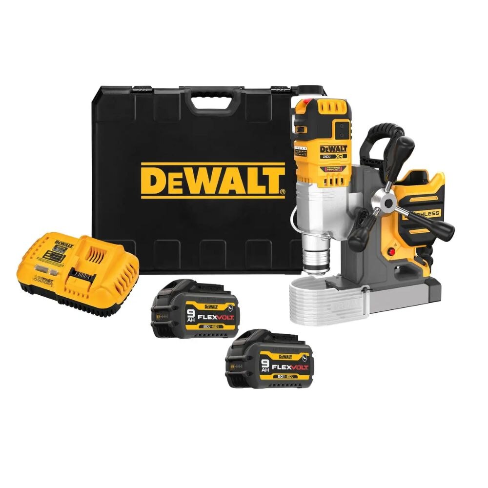 Sell your used Dewalt tools – Get cash for DeWalt DCD1624GX2 20V Max* XR 2" Cordless Brushless Magnetic Drill Press Kit at WeBuyTool.com