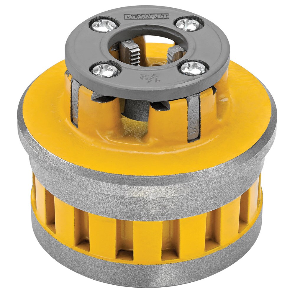Sell your used Dewalt tools – Get cash for DeWalt DCE700012 60V MAX Pipe Threader Die Head - 1/2" at WeBuyTool.com