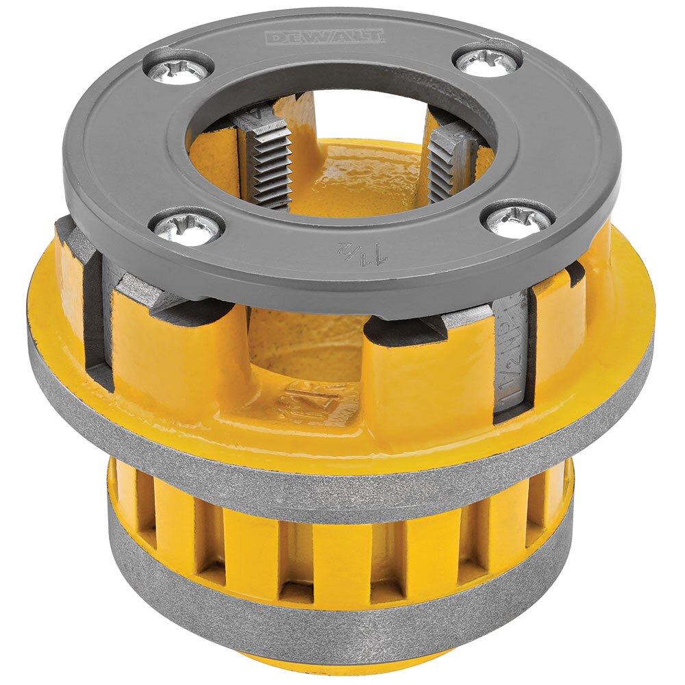 Sell your used Dewalt tools – Get cash for DeWalt DCE700112 60V MAX Pipe Threader Die Head - 1-1/2" at WeBuyTool.com