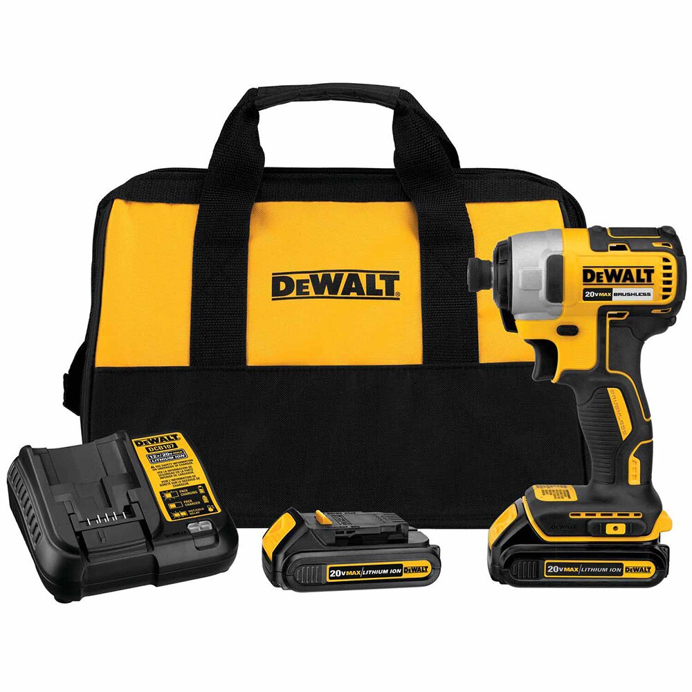 Sell your used Dewalt tools – Get cash for DeWalt DCF787C2 20V MAX* Brushless 1/4 in. Cordless Impact Driver Kit at WeBuyTool.com